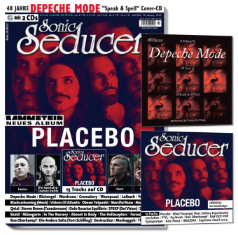 Knjiga Sonic Seducer 04/2022 + Titelstory Depeche Mode + 2 Audio-CD 