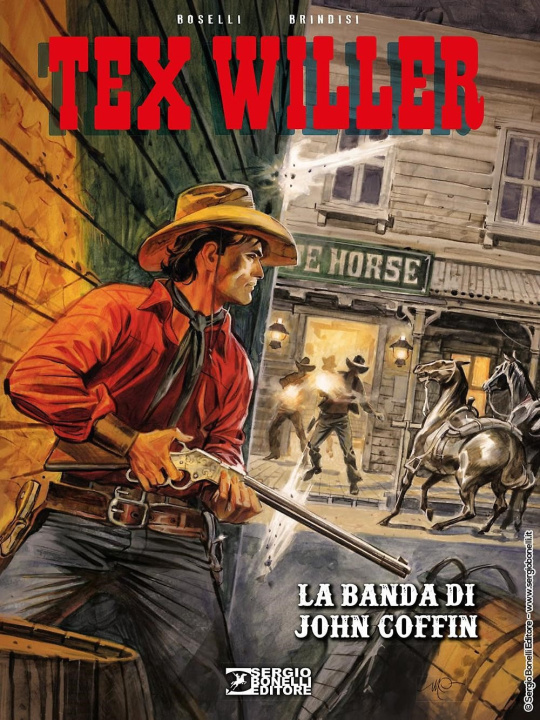 Βιβλίο banda di John Coffin. Tex Willer Mauro Boselli