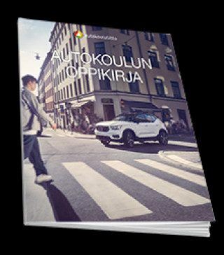 Kniha Autokoulun oppikirja (правила дорожного движения в Финляндии на финском языке) 