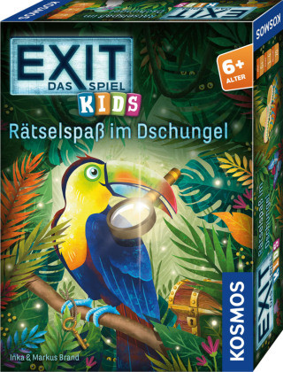 Hra/Hračka EXIT® - Das Spiel Kids: Rätselspaß im Dschungel Markus Brand
