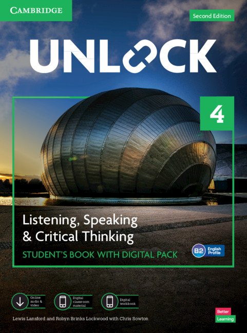 Kniha Unlock Level 4 Listening, Speaking and Critical Thinking Student's Book with Digital Pack 
