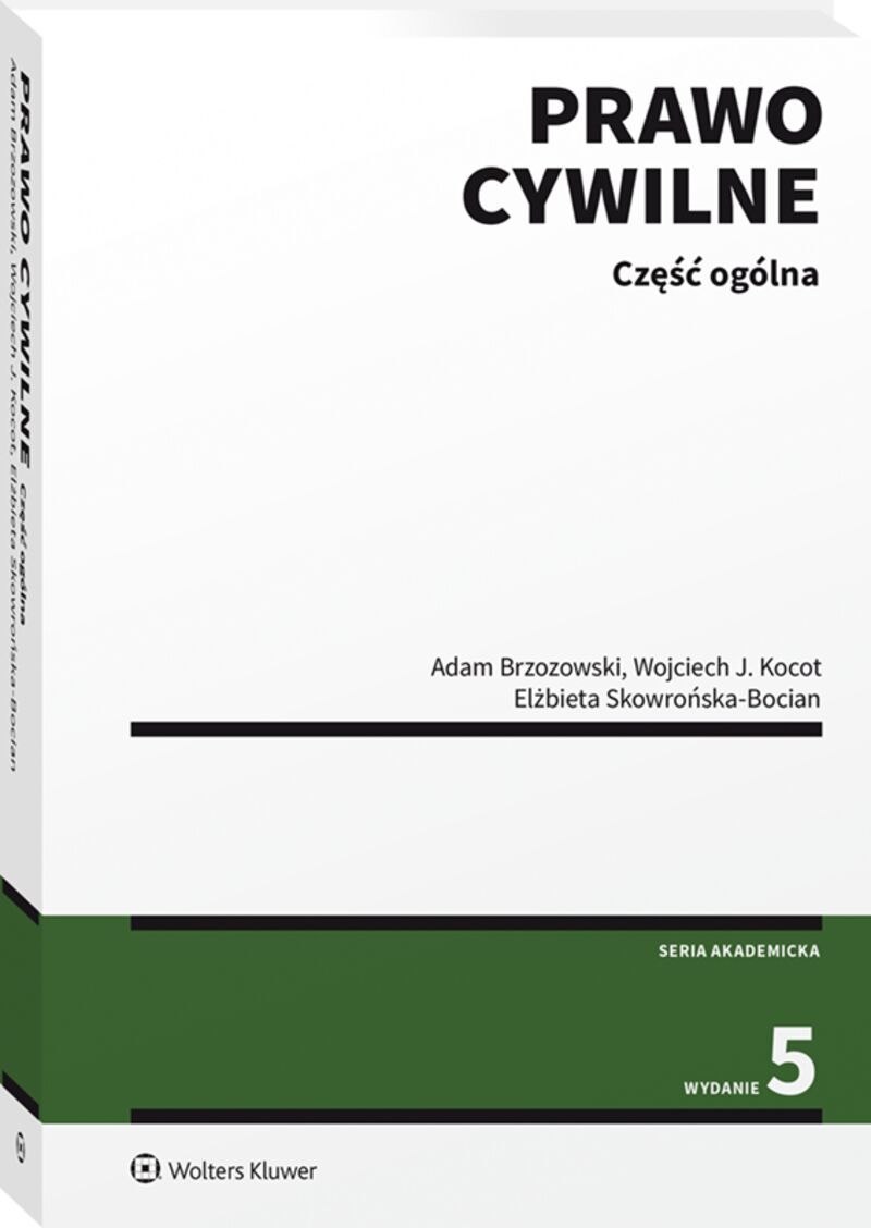 Livre Prawo cywilne Część ogólna Brzozowski Adam