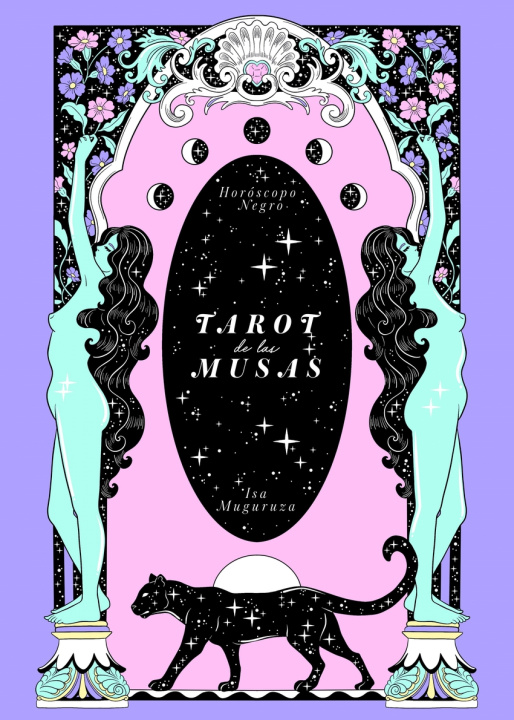 Nyomtatványok Tarot de las Musas Horoscopo Negro. Isa Muguruza
