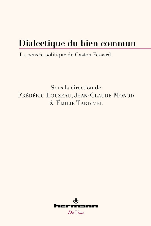 Knjiga Dialectique du bien commun 