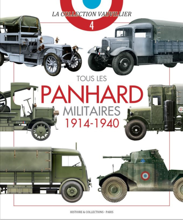 Kniha Tous les Panhard militaires 1914-1940 François Vauvillier