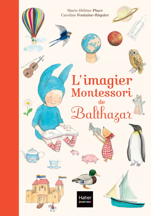 Kniha L'imagier Montessori de Balthazar Marie-Hélène Place