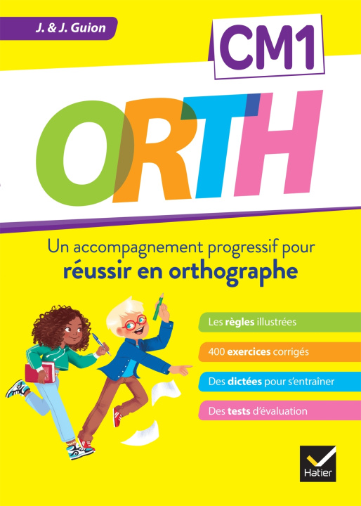 Carte ORTH CM1 - Réussir en orthographe Jean Guion