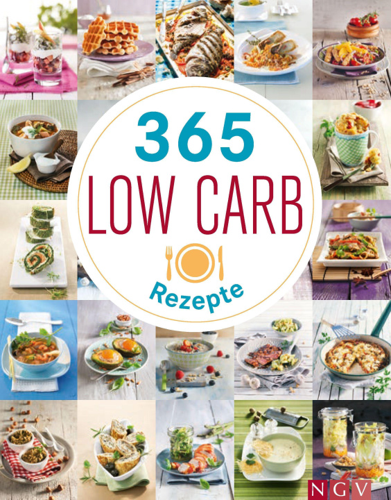 Kniha 365 Low-Carb-Rezepte 