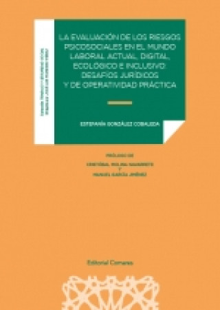 Könyv La evaluación de los riesgos psicosociales en el mundo laboral actual, digital, ESTEFANIA GONZALEZ COBALEDA