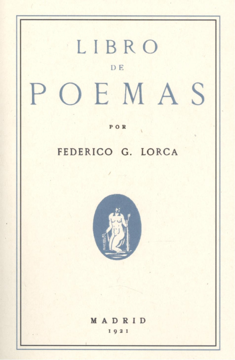 Carte Libro de Poemas FEDERICO GARCIA LORCA