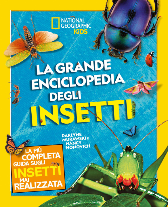 Kniha grande enciclopedia degli insetti Nancy Honovich