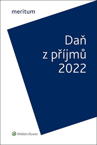 Kniha Meritum Daň z příjmů 2022 Jiří Vychopeň
