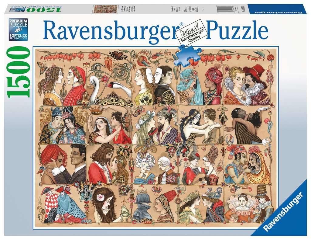 Knjiga Puzzle 2D 1500 Historia miłości 16973 