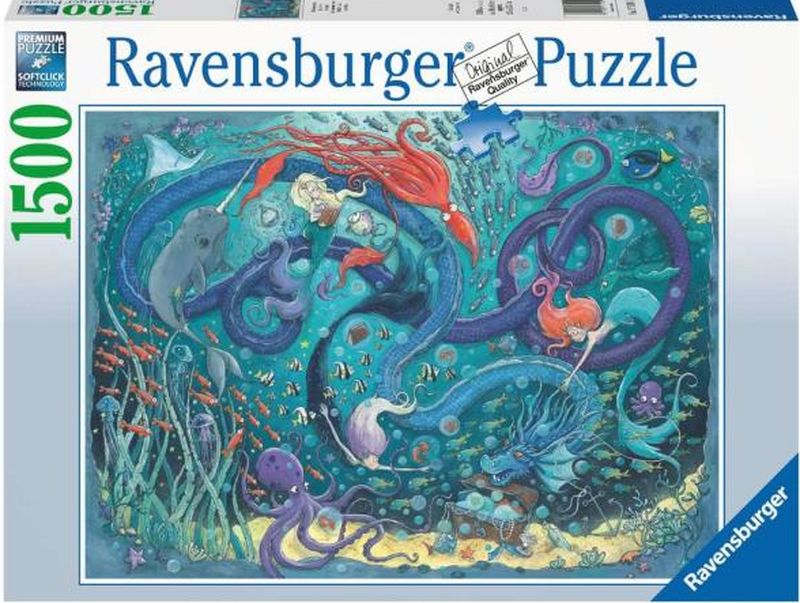 Hra/Hračka Puzzle 2D 1500 Pod wodą 17110 