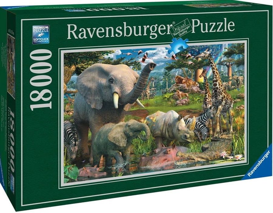 Carte Puzzle 2D 18 000 Dzika natura 17823 