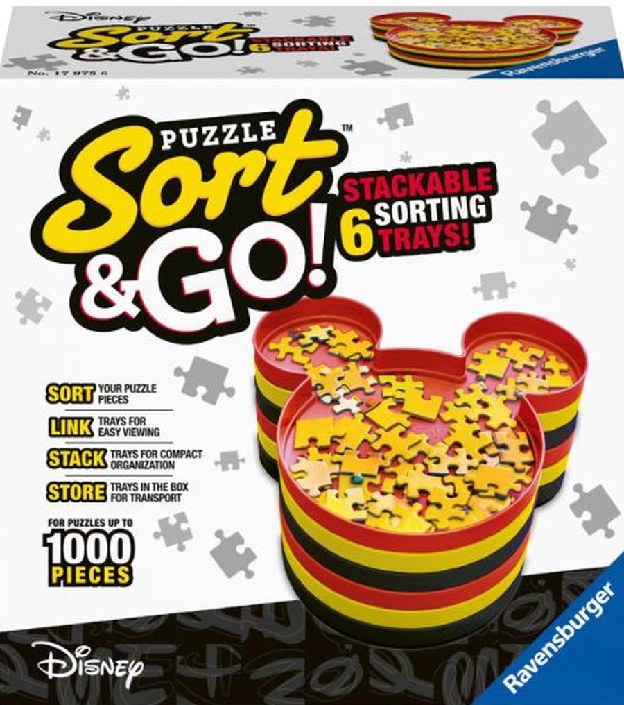 Knjiga Sorter do puzzli Mickey's Sort&Go! 17975 