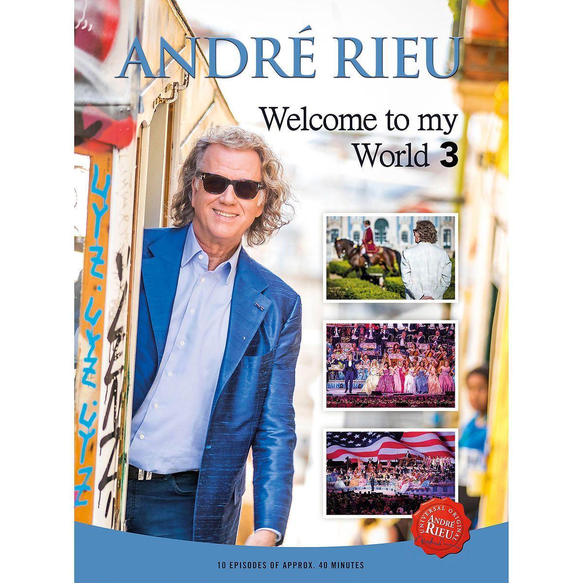 Видео André Rieu: Welcome To My World 3 (3-DVD-Set) 