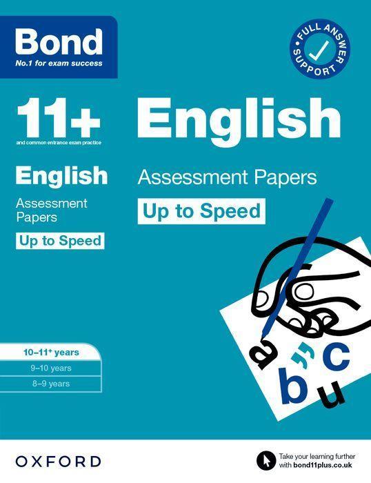 Kniha Bond 11+: Bond 11+ English Up to Speed Assessment Papers with Answer Support 10-11 years 