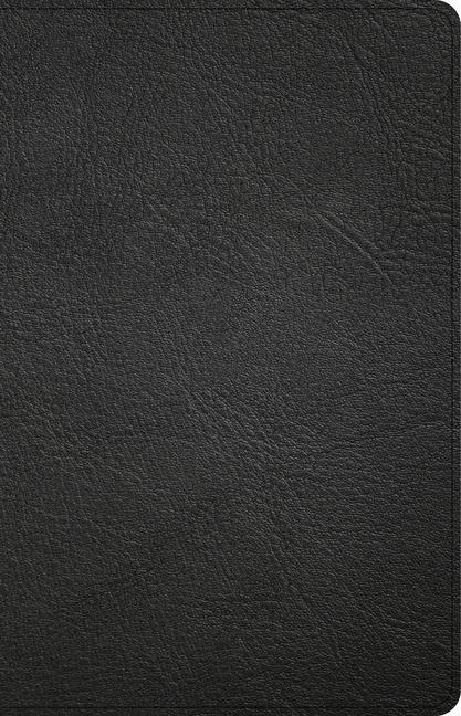 Könyv CSB Large Print Personal Size Reference Bible, Black Genuine Leather 