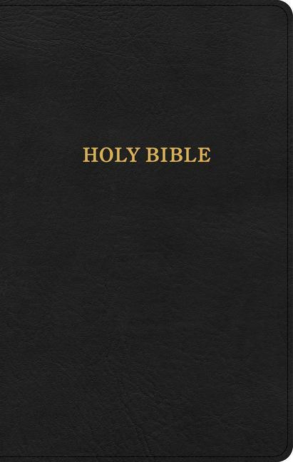 Knjiga KJV Thinline Reference Bible, Black Leathertouch 