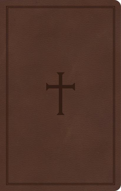 Buch KJV Thinline Reference Bible, Brown Leathertouch 