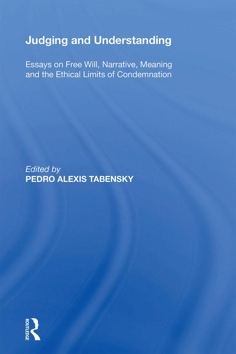 Kniha Judging and Understanding Pedro Alexis Tabensky