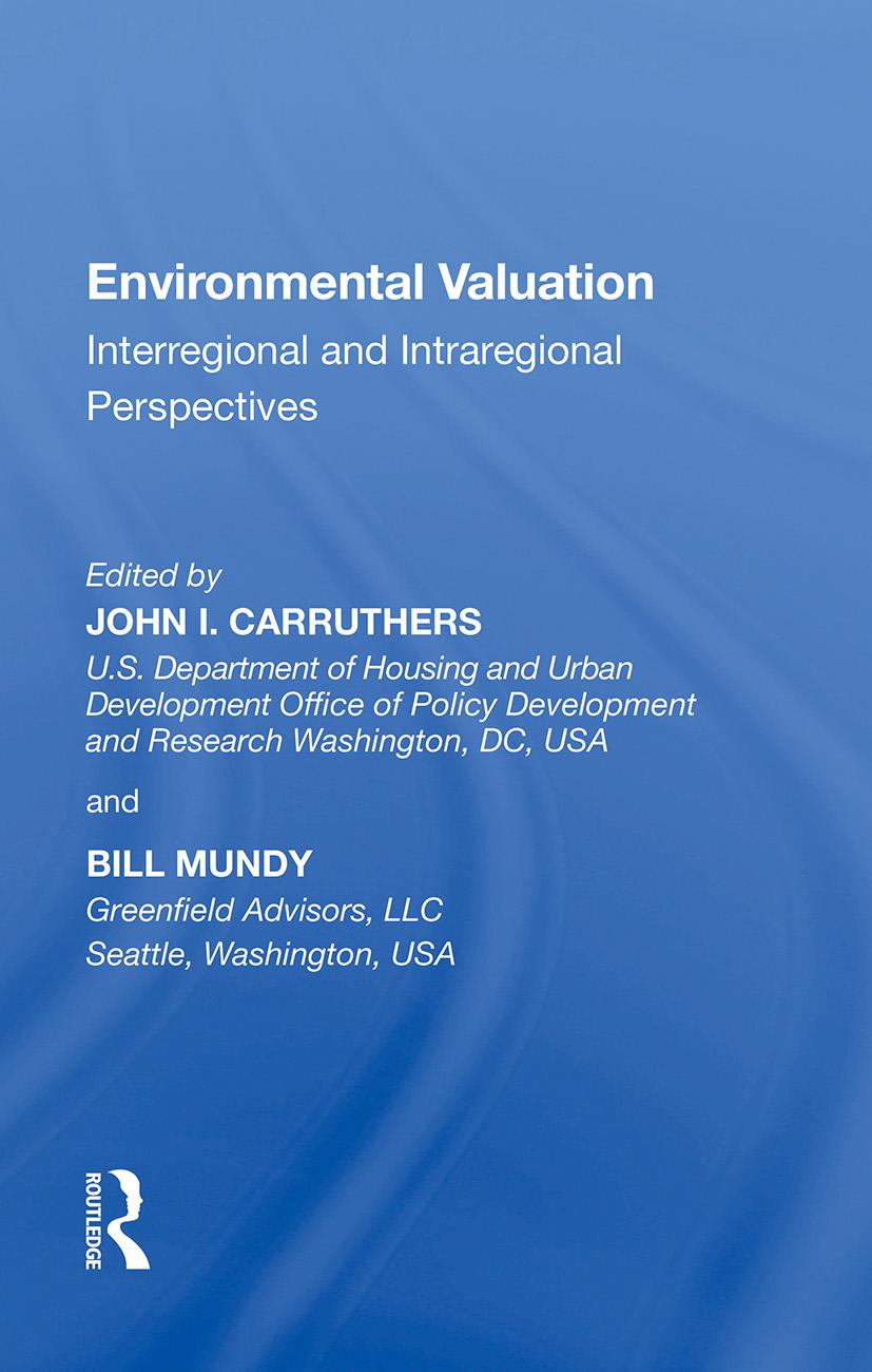 Knjiga Environmental Valuation Bill Mundy
