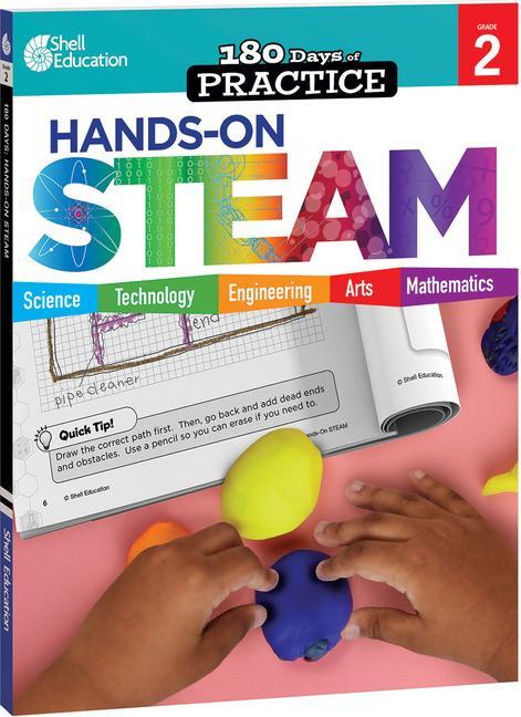 Knjiga 180 Days: Hands-On Steam: Grade 2 Laughlin