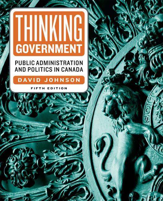 Boek Thinking Government David Johnson