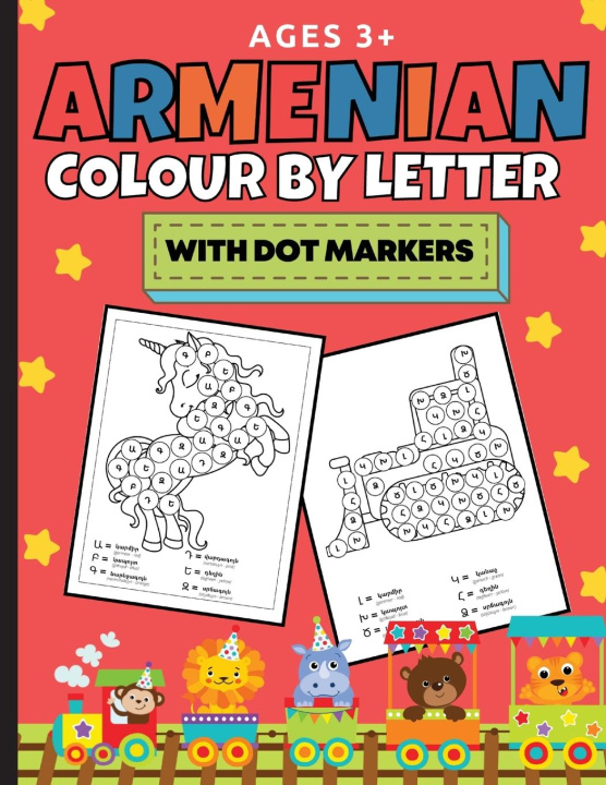 Kniha Armenian Colour By Letter With Dot Markers 