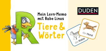 Játék Mein Lern-Memo mit Rabe Linus - Tiere & Wörter VE/3 Dorothee Raab