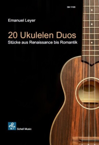 Könyv 20 Ukulelen-Duos Emanuel Leyer
