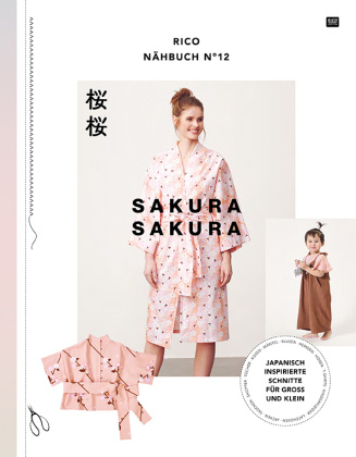 Kniha RICO NÄHBUCH No 12 Sakura Sakura Rico Design GmbH & Co. KG