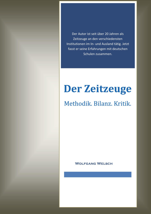 Книга Der Zeitzeuge 