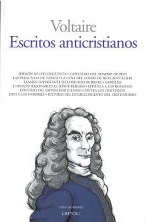 Knjiga Escritos anticristianos VOLTAIRE