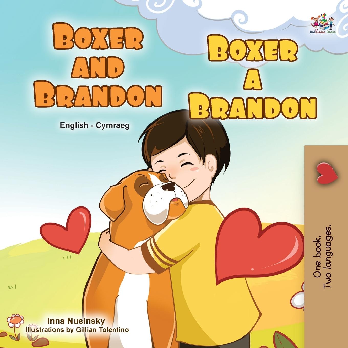 Könyv Boxer and Brandon (English Welsh Bilingual Children's Book) Inna Nusinsky