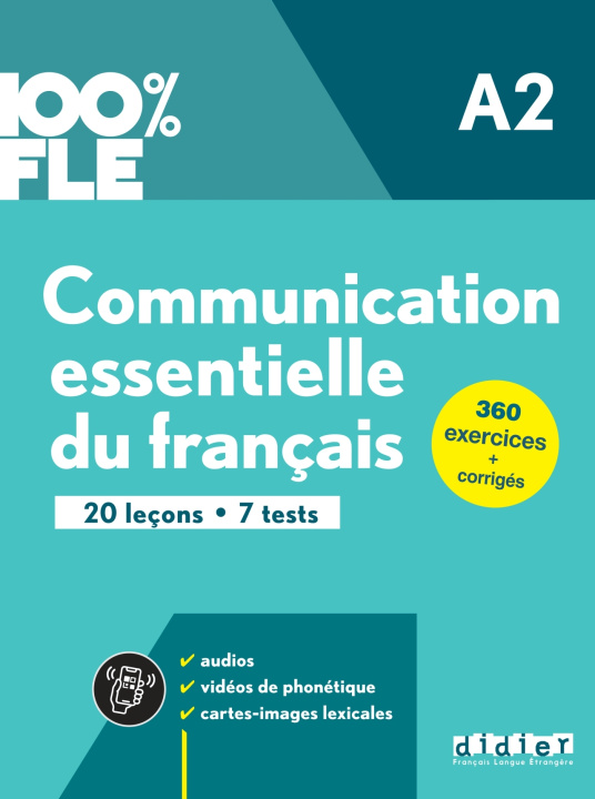 Book Communication essentielle du français A2 - Livre + didierfle.app 