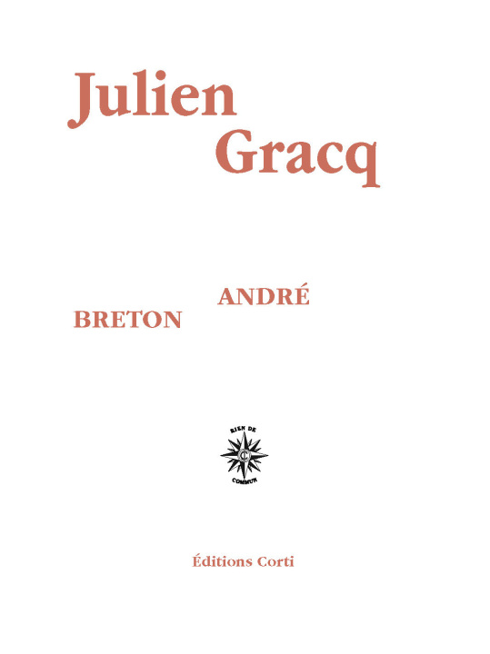 Knjiga André Breton Gracq