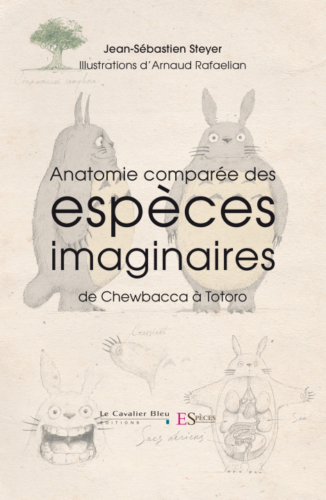 Könyv Anatomie comparée des espèces imaginaires Steyer jean-sebas.