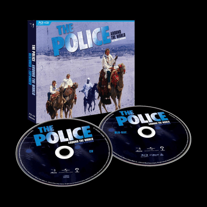 Audio The Police: Live From Around The World (Blu-ray + CD Set) 