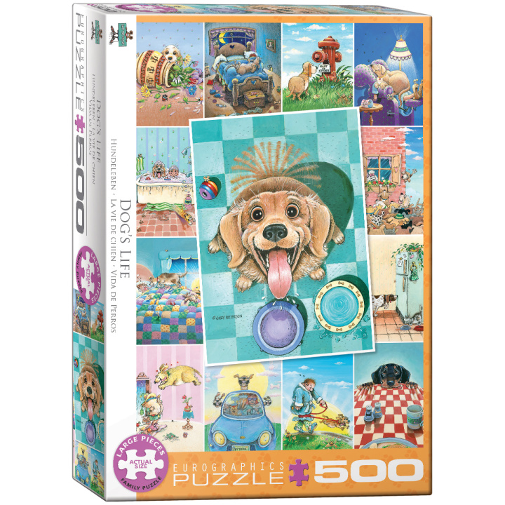 Buch Puzzle 500 Dog's Life by Gary Patterson 6500-5365 