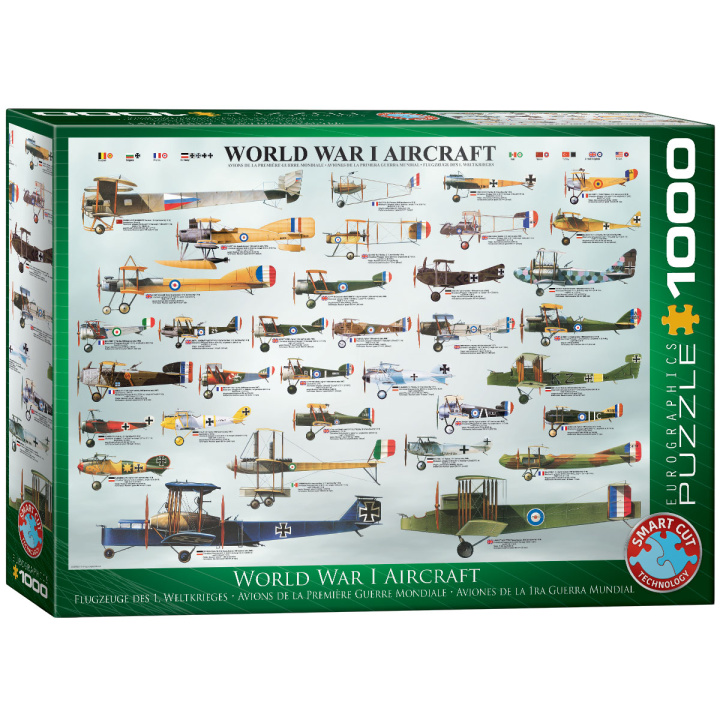 Igra/Igračka Puzzle 1000 World War I Aircraft 6000-0087 