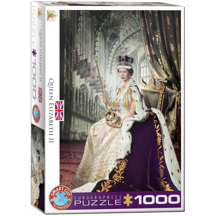 Game/Toy Puzzle 1000 Queen Elizabeth II 6000-0919 