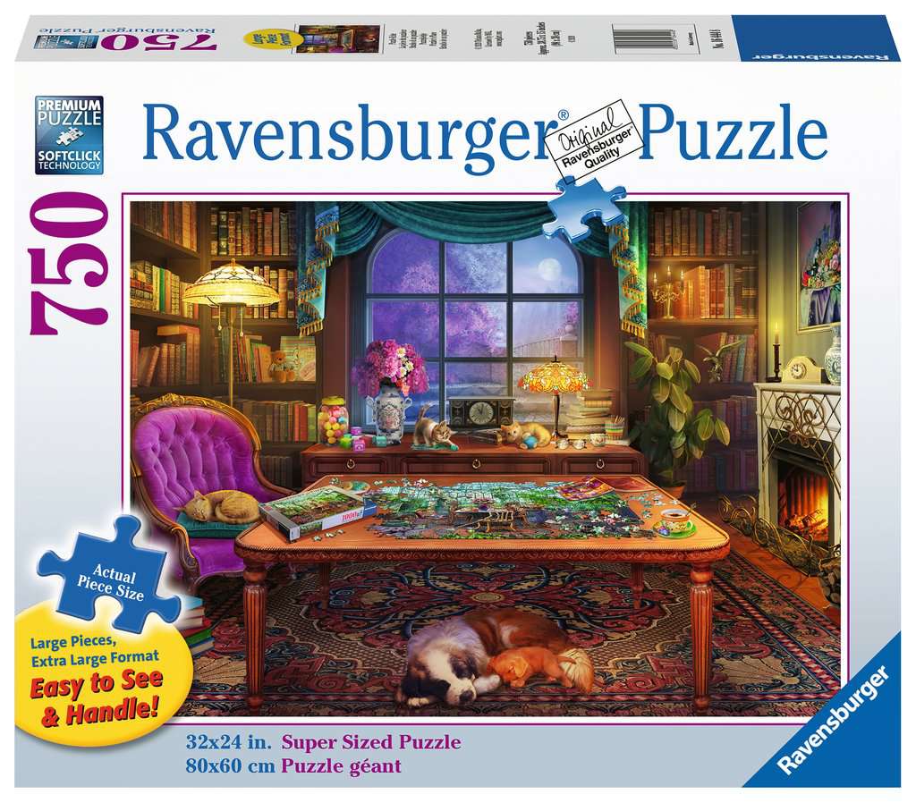 Kniha Puzzle 2D 750 Duży Format Pokój fana puzzli 16444 