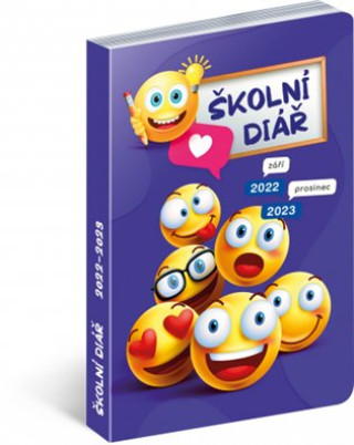 Calendar / Agendă Školní diář Crazy 