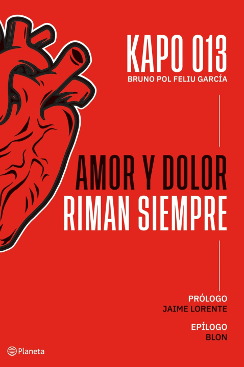 Kniha Amor y dolor riman siempre KAPO013