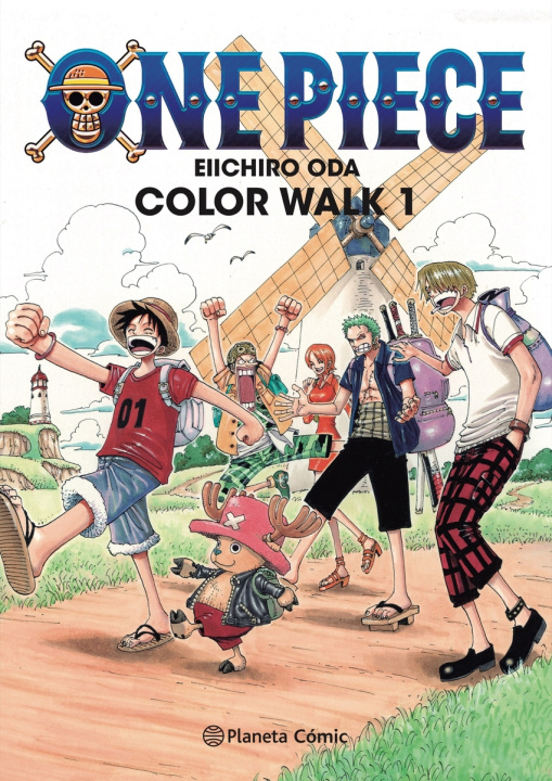 Carte One Piece Color Walk nº 01 Eiichiro Oda