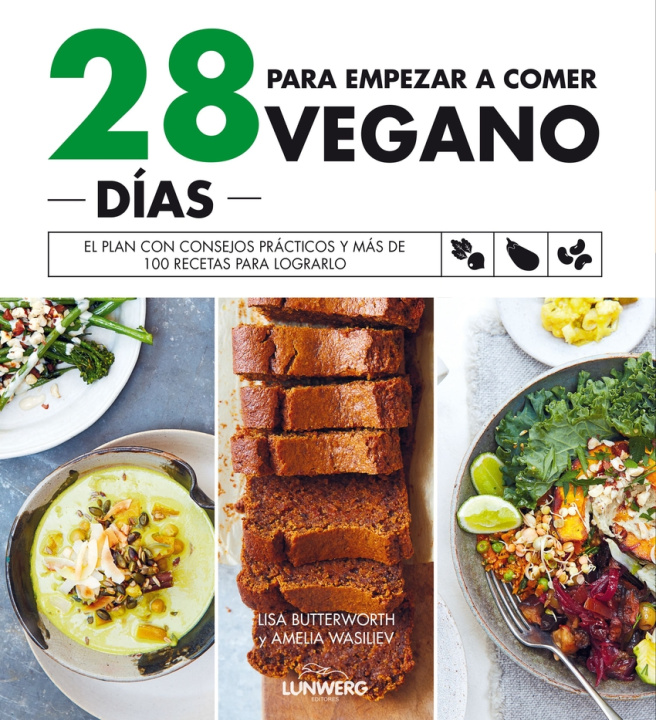 Kniha 28 días para empezar a comer vegano LISA BUTTERWORTH