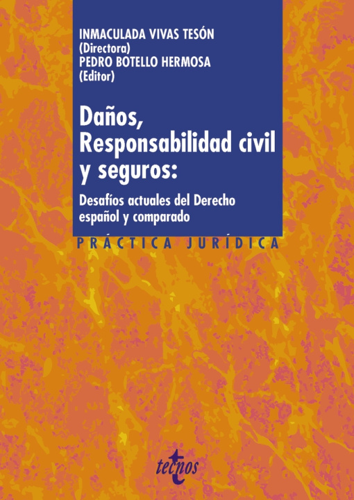 Kniha Daños, responsabilidad civil y seguros: desafíos actuales del derecho español y 