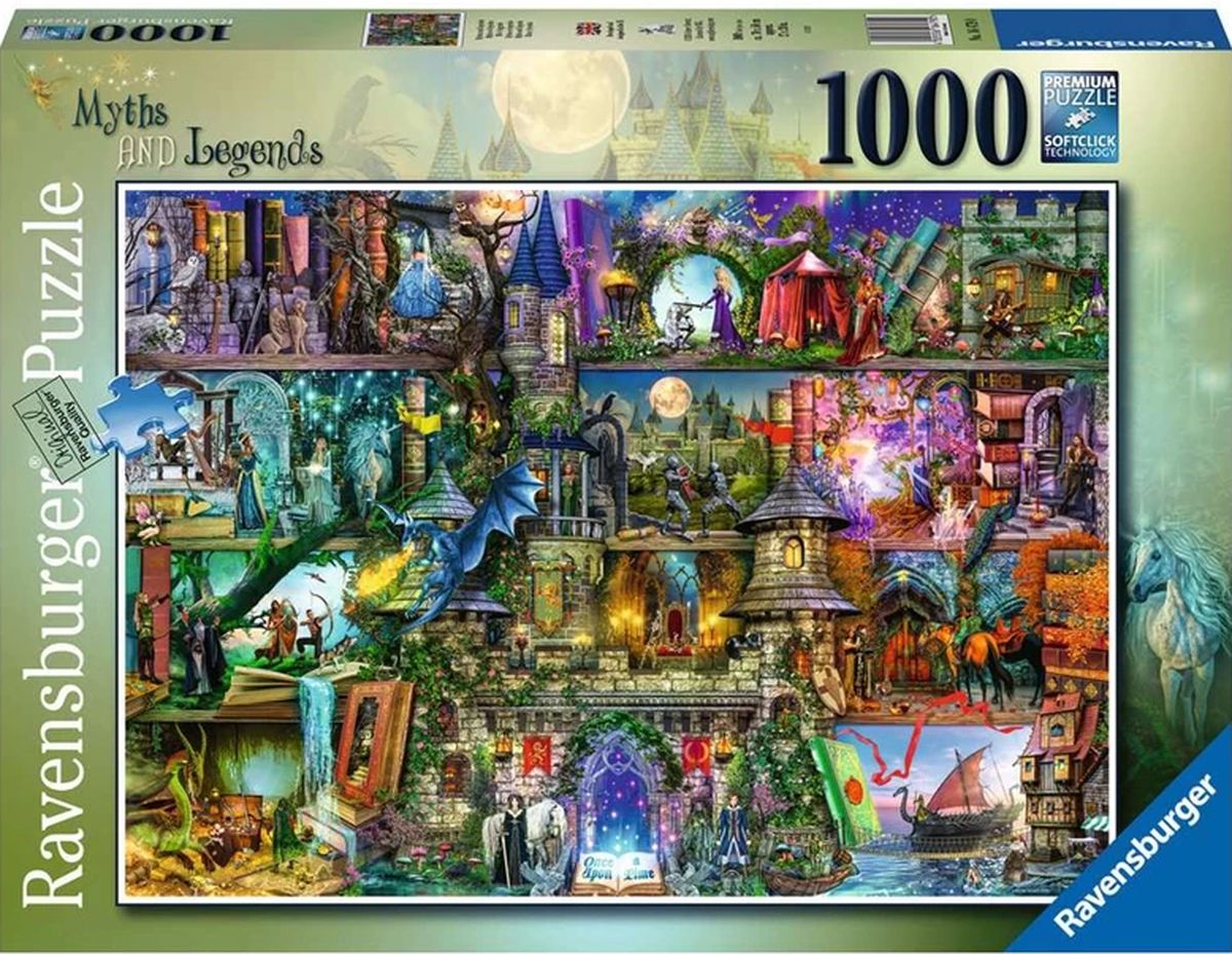 Carte Puzzle 2D 1000 Mity i legendy 16479 